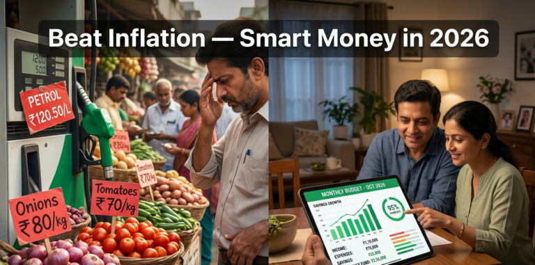 how to manage money during inflation India 2026 budgeting smart strategies
